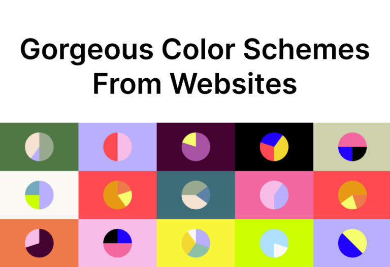Gorgeous Color Schemes From Award-Winning Websites